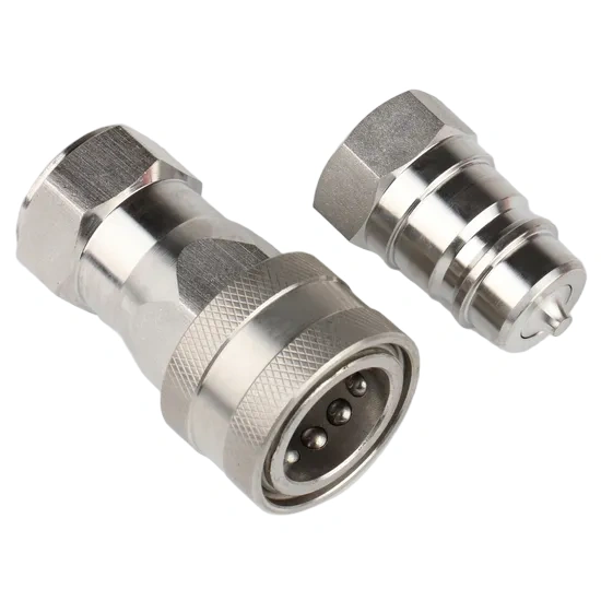 ISO 7241 B Series Hydraulic Quick Couplings(Steel) Kzb Series